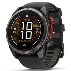 Купить Garmin Fenix 8 Pro - 51 mm, MicroLED Sapphire, Carbon grey DLC titanium with Black/pebble grey silicone band (010-03380-01) Garmin Fenix 8 Pro - 51 mm, MicroLED Sapphire, Carbon grey DLC titanium with Black/pebble grey silicone band (010-03380-01)