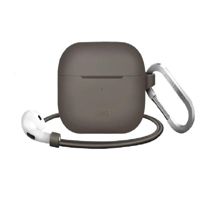 Чехол Airpods 3 Uniq Lino Silicone Beige Beige (Бежевый)